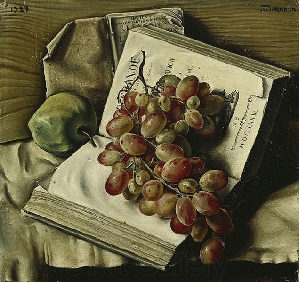 Francis Barraud Nature morte aux raisins Spain oil painting art